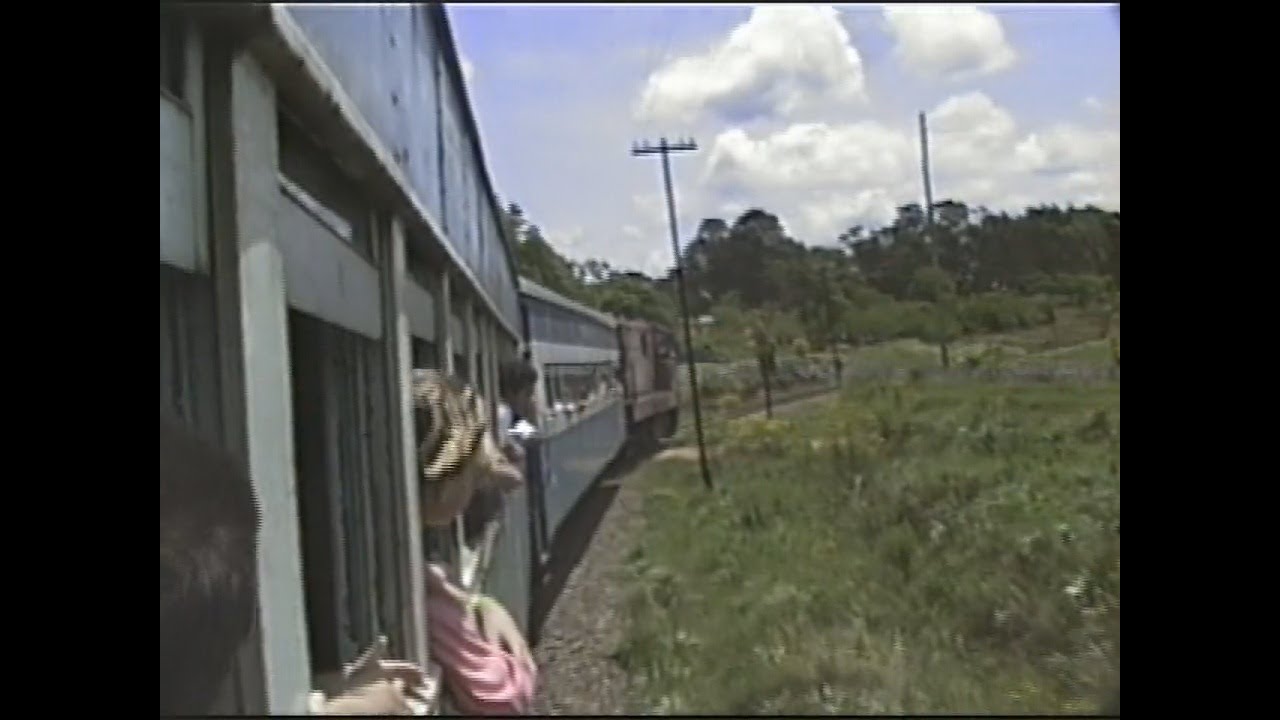 ULTIMA VIAGEM DE TREM  de CARAZINHO ao Distrito de  SÃO BENTO/RS