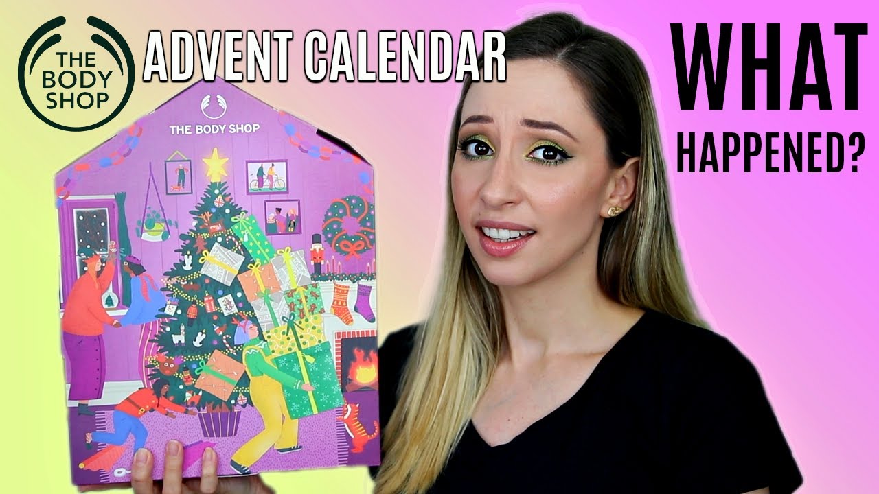 the body shop beauty advent calendar 2020 bad decision vasilikis be beauty advent calendar the body shop best beauty advent calendar