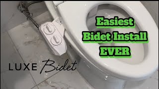 How to easily install a bidet | LUXE Bidet Neo 185 Plus