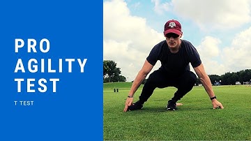 PRO AGILITY TEST | t test | Kade Capps Coaching