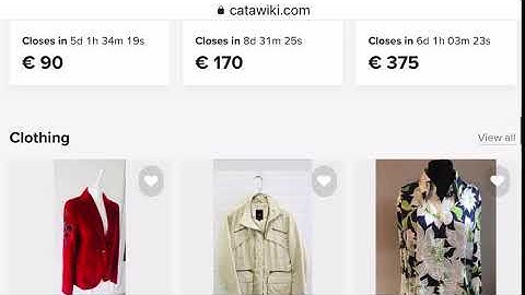 Catawiki online auction preview