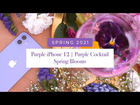 PURPLE iPhone 12 Unboxing  Spring has Sprung 