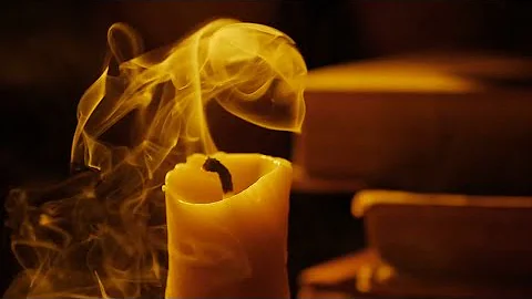 Blowing off Candles in Slow Motion