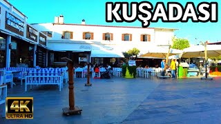 KUŞADASI TÜRKİYE WALKING TOUR | FOOD and DRINK PRICES 🇹🇷 | May 2024 | 4k UHD 60fps