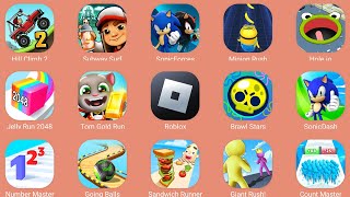 Sonic Dash,Subway Surf,Roblox,Number Master,Minion Rush,Sonic Forces,Minion Rush,Going Balls,Hole.io screenshot 4