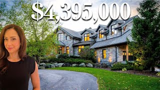 The ULTIMATE Four-Season LUXURY ESCAPE: Tour This $4.395 MILLION Blue Mountains Custom Estate