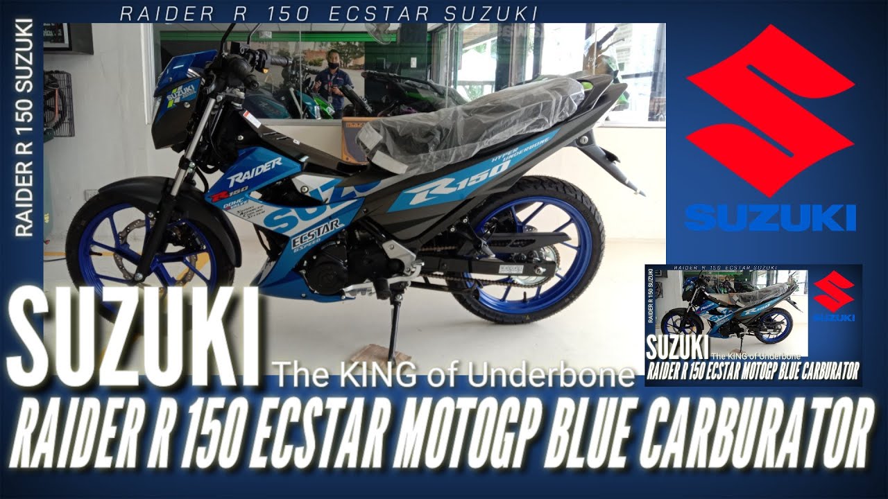 RAIDER R 150 ECSTAR MOTOGP BLUE CARBURETOR SUZUKI Specification
