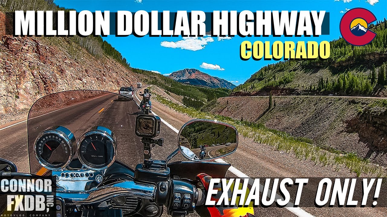 Million Dollar Highway, Colorado | One of the most beautiful roads in America -- EXHAUST ONLY