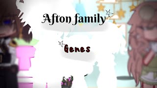 || Afton Family genes || FnaF // gacha club // Afton Family //