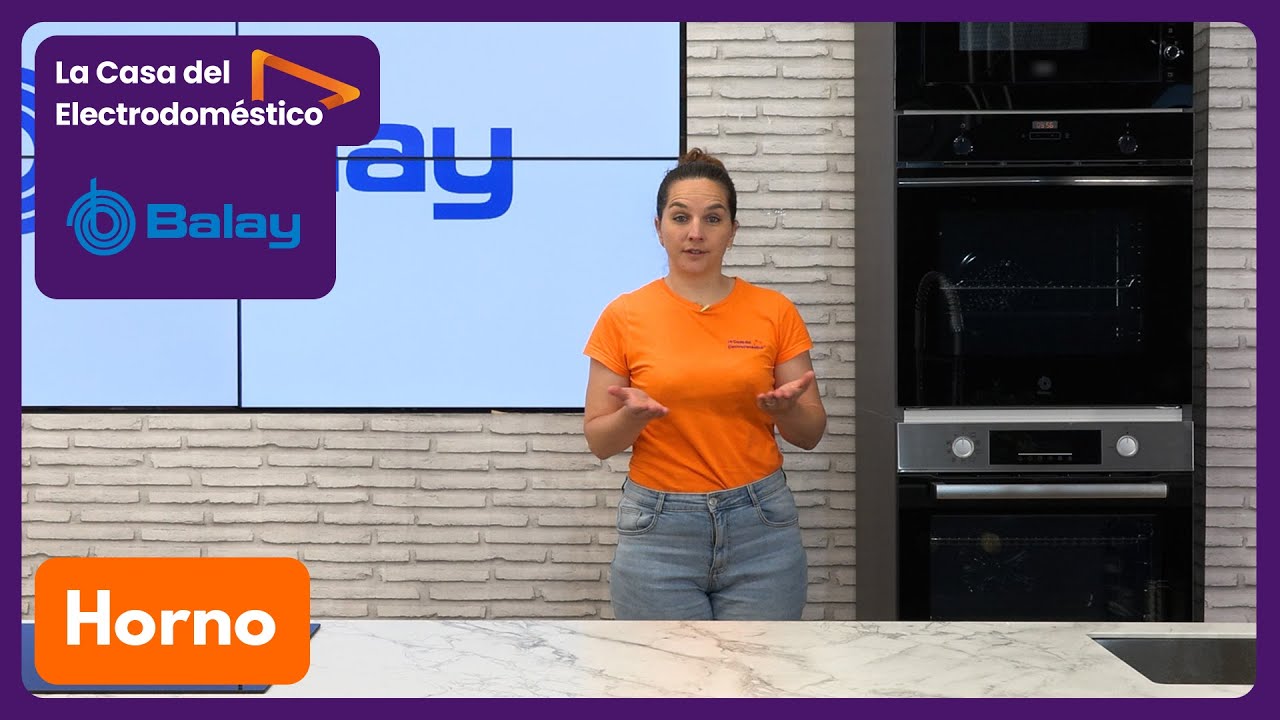 ♨ Balay 3HB5131N3 | Horno multifunción Serie Cristal y fácil de usar