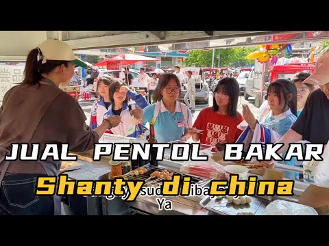 JUAL PENTOL BAKAR DI DEPAN SEKOLAH SMA CHINA, MASYAALLAH TAK BERSISA (LUDES)