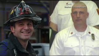 2 firefighters killed on duty a year ago honored in Boston