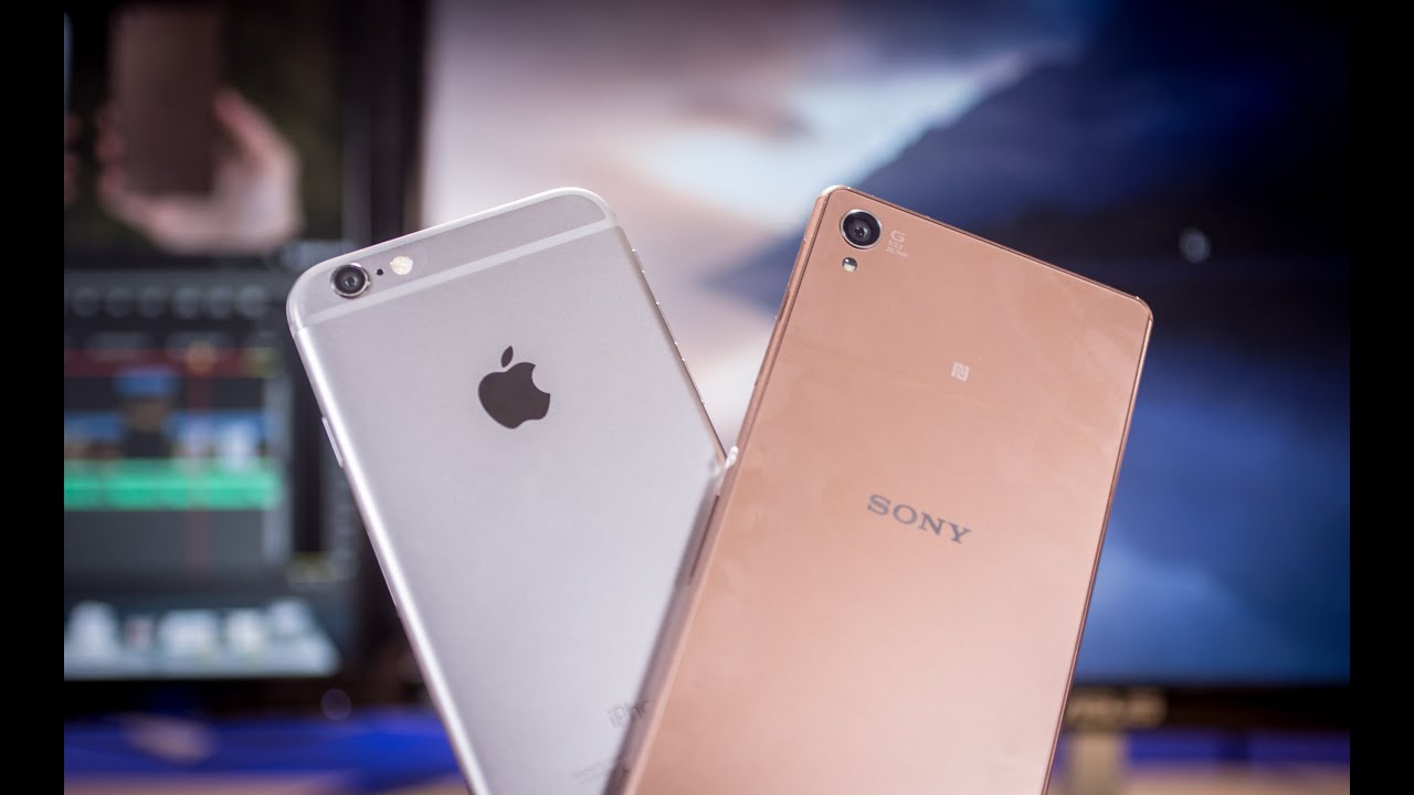 Sony Xperia Z3 y Apple iPhone 6 - Comparación