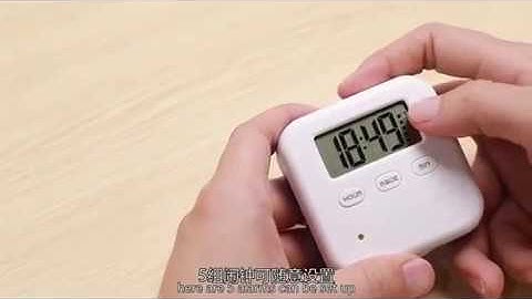 Portable Pill Case with Digital Alarm Clock