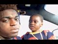 Kodak Black GOES OFF on His Son For Crashing Golf Cart into The TREES!