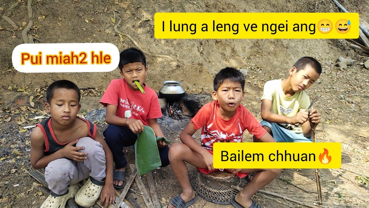 In Bailem chhuan 🔥. Thingtlang naupang nun hlimawm 😅🤣..Pui leh miah2 tak a ni