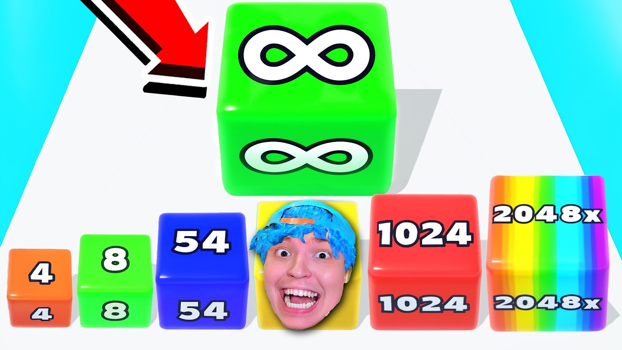 A CADA SEGUNDO O CUBO FICA MAIOR ATÉ 999.999.999 GIGANTE E COMER TUDO!!