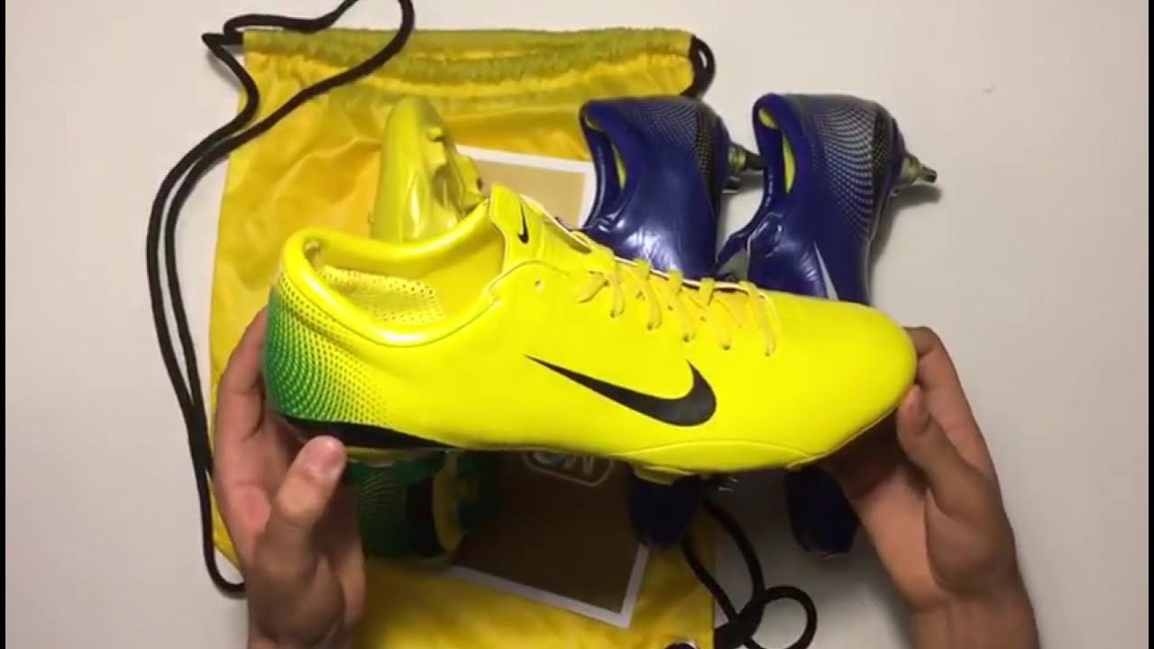 Nike Mercurial Vapor Brazil Yellow Blue! -