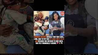 Summer Walker admits LVRN had to PAY her to Quit her 9-5 job! #summerwalker #shorts #viralvideo