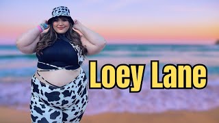 Loey Lane - Plus-Size Model - Wiki Fashion Height Biography More