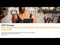 Synchronize Account Data Between SAP S4HANA and Third-Party CRM | SAP Garage Episode 6