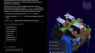 Apple Swift Playgrounds - Learn to Code 1 - Slotted Stairways