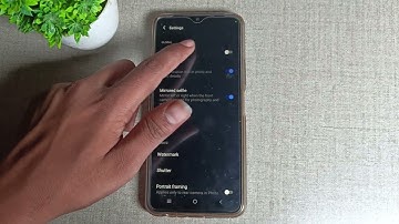 How to on & off camera shutter sound  in Vivo Y21, camera mobile settings
