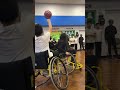 Wheelchair basketball with our partner school pupils 🏀👨‍🦽