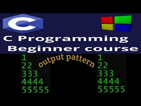 number Pattern In C Language[] #shorts #youtubeshorts #shortsfeed #cprogramming