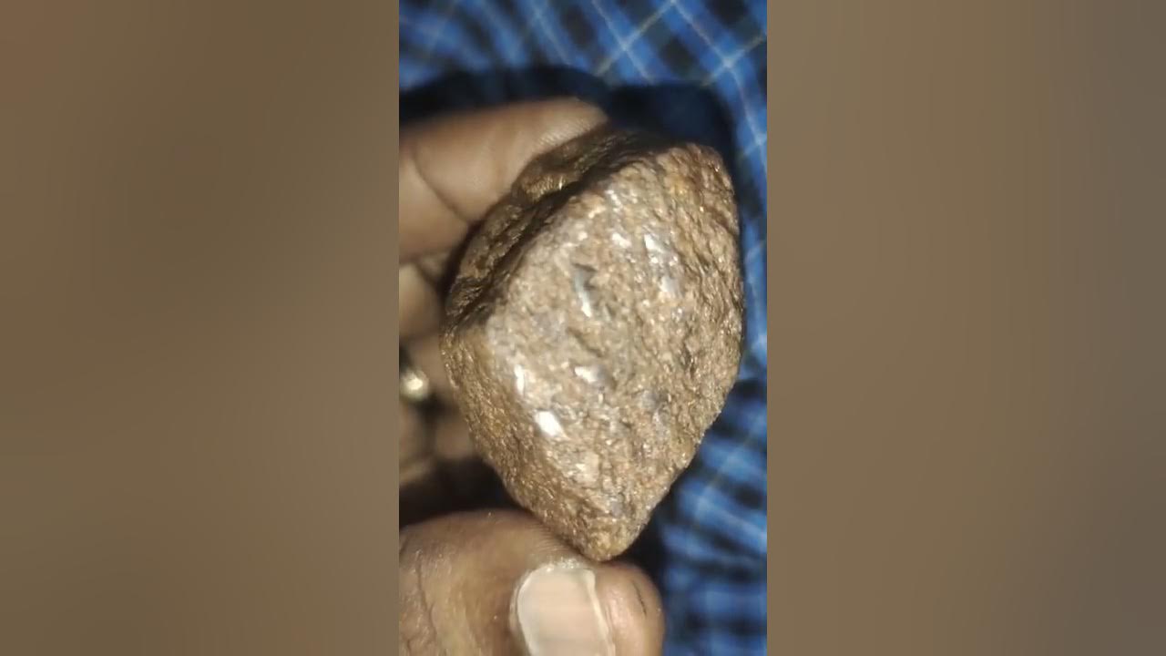 Golden brown Carbonado Diamond; 100gms; 500ct; Hardness 10; YouTube