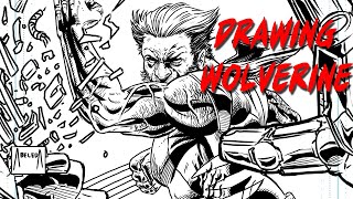 Drawing Wolverine