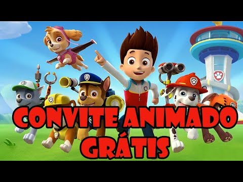 convite animado sonic grátis