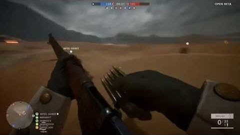 Battlefield 1 Long Range No Scope Sniping - Gameplay