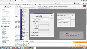MIkrotik Clock Time Setup