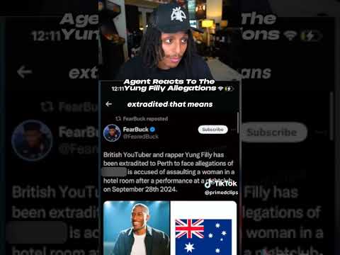 Agent Reacts to the Yungfilly allegations #agent #fillyarrested #yungfilly #fy #shorts #fyp #youtube