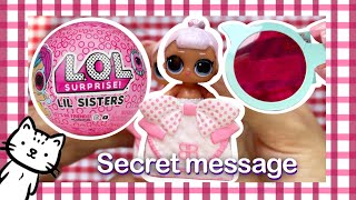 ASMR - L.O.L. lil sisters and secret message! 🤫🔎