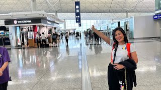 Exploring Hongkong Airport - flying to Korea