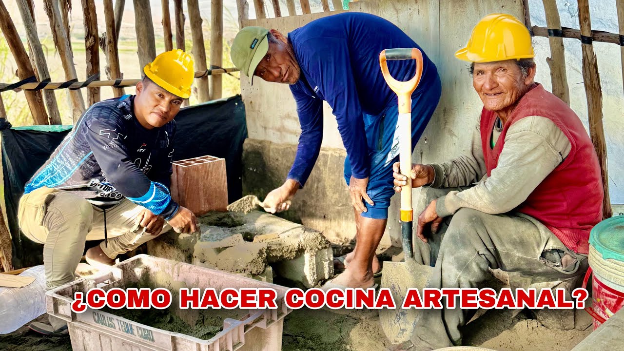 Mi Papá y Yo Construimos una LINDA COCINA para el HOMBRE que VIVE SOLO en el mar - DON VICTOR