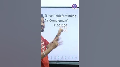 Short ⏳Trick for 2’s Complement #numbersystem #computer #cbse #gate #ugcnet #computerscience