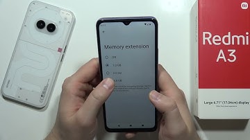 How to Increase RAM on Redmi A3 - Memory Extension
