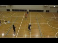 2016.11.19　五郷バドミントン　練習　その3