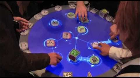 Reactable in action at Frankfurt Musikmesse 2009