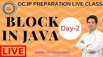 Core Java Live Class || OCJP Preparation || Instance & Static Block in Java by Som Sir Part-2
