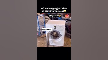 after changing just one line of code in my project 😂|| #memes #funny#coding