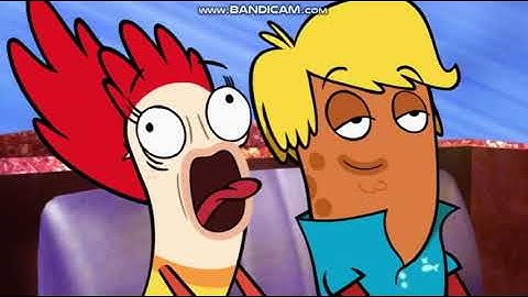 Fish Hooks Rollercoaster Scene