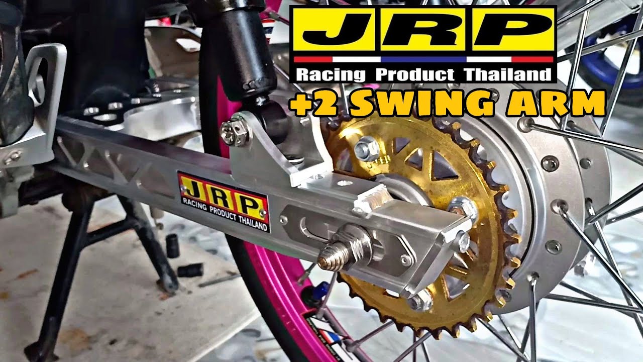 Installing Jrp Swing Arm 2 Streetbike Concept Suzuki Smash115 Youtube