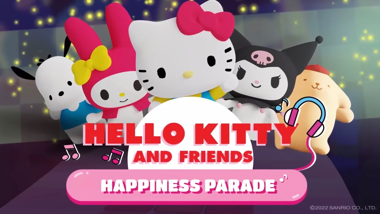 Hello Kitty and Friends - Happiness Overload Wall Poster, 22.375