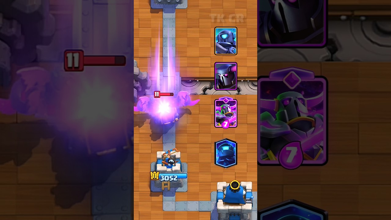 Royal Ghost Evo vs All Mini Pekka🥞