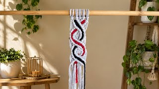 ❤️ Beautiful Macramé Wall Hanging | DIY Handmade Design🌙!! So beautiful pattern!!