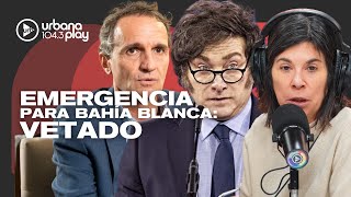 Milei VETÓ la LEY DE EMERGENCIA para BAHÍA BLANCA: KATOPODIS en #DeAcáEnMás